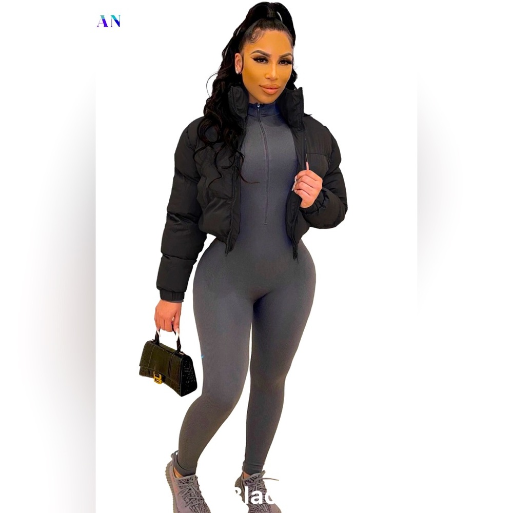 COPY - Cute warm puffy cropped jacket